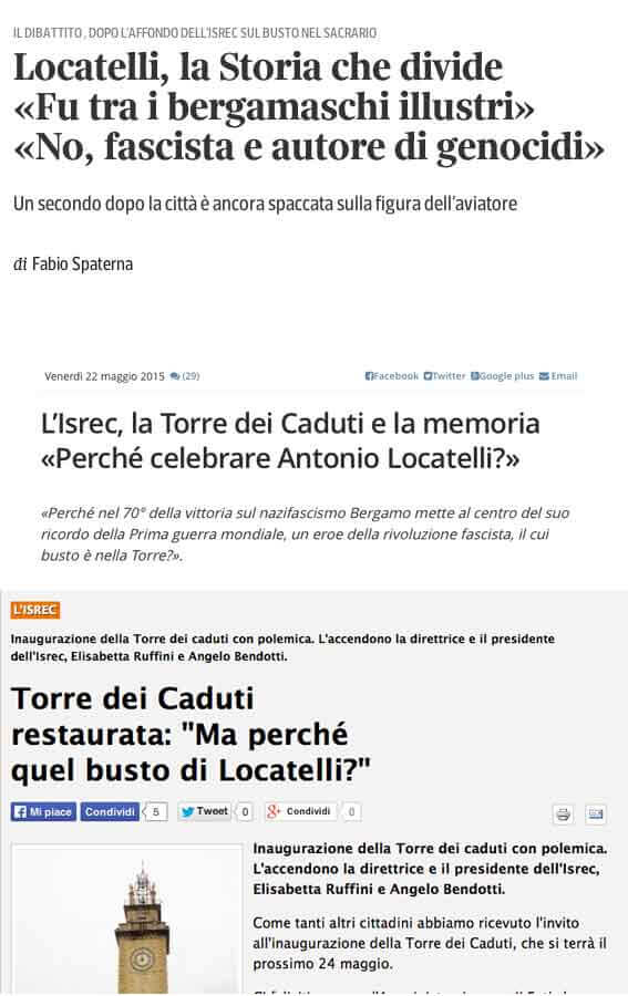 Locatelli: le polemiche